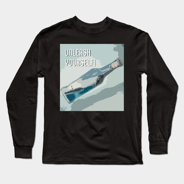 Unleash Your Potential Long Sleeve T-Shirt by 4code